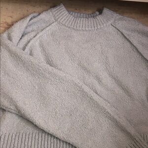 La Hearts Men's Soft Gray Crewneck Sweater